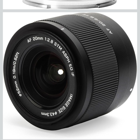 Viltrox 20mm F2.8 FE Full Frame AF Wide Angle for Sony Camera Lens - Picture 13 of 15